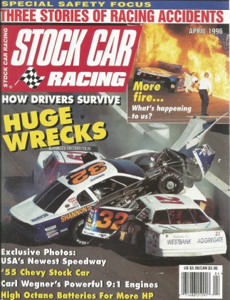 STOCK CAR RACING 1996 APR - RUSTY WALLACE, Las Vegas, Katzenstein, Scott Pound